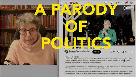 Ashley Dalton Stands With A Lot Of Angry Jews