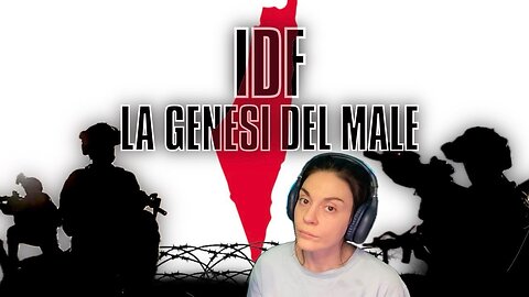 IDF:L'ESERCITO DEL MALE Ce lo raccontano come "l'esercito più morale del mondo" esamineremo la natura dell'idf,com'è nato,su quali idee poggia e soprattutto cosa c'è dietro quella divisa che ancora oggi resta impunita