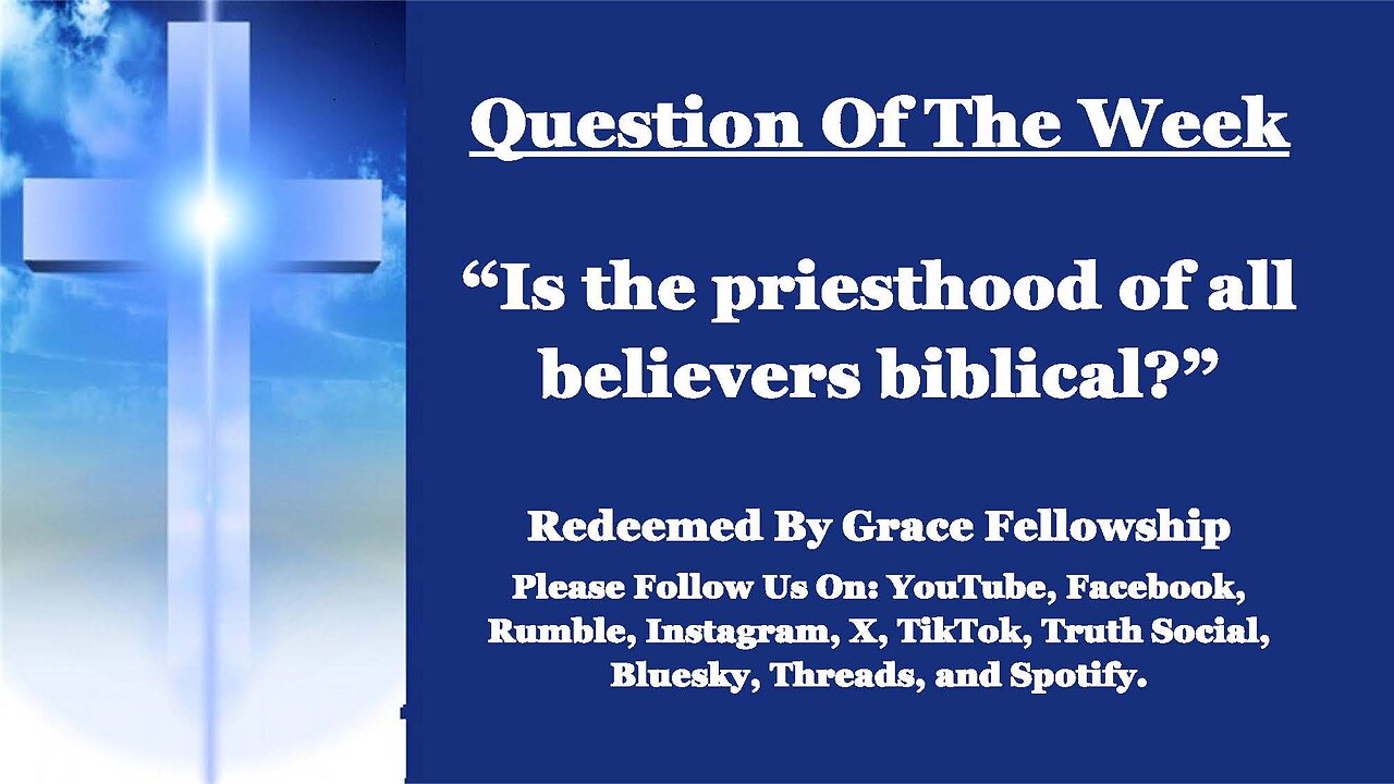 The RBGF LIVE "Question Of The Week"