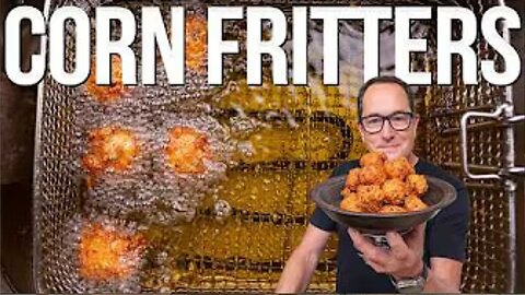 🌽☀️ The BEST Summer Appetizer You’re NOT Making 😱 | Corn Fritters Recipe