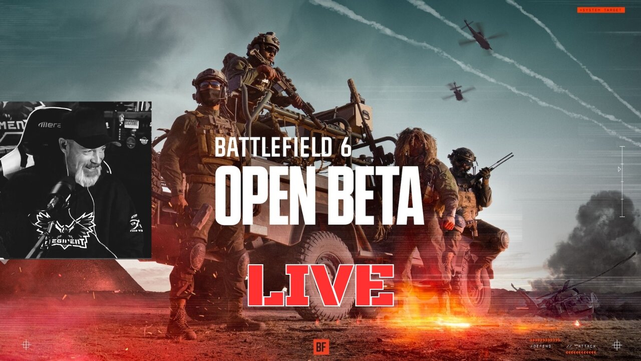 🔴 Battlefield 6 Open Beta | 09 Aug 2025