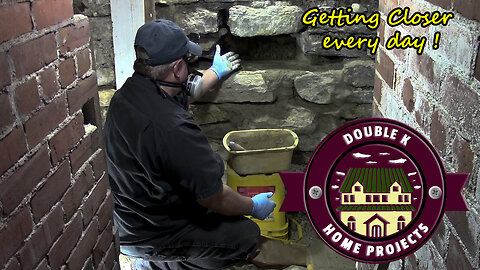 Continue FIXING Basement Wall and RESHAPING the Bushes