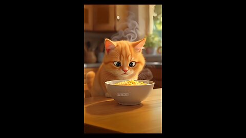 This cat just can’t resist the smell!