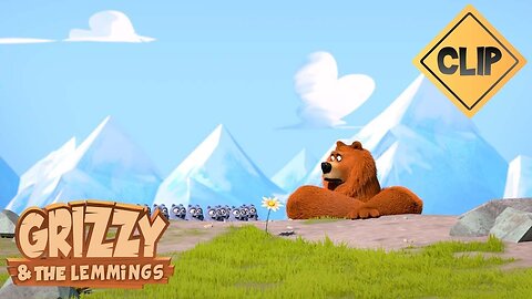 The Lemmings are ready for an aerobics session - Grizzy & the Lemmings
