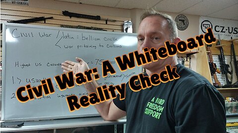 A Guy, a Whiteboard, and Civil War