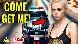 DRUNK Female Crazy Bodycam Arrest!