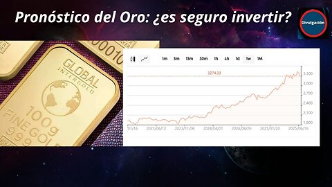 pronóstico del oro es seguro invertir