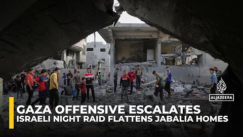Israeli Night Raid Flattens Jabalia Homes