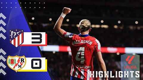 Atletico Madrid 3-0 Rayo Vallecano | Highlights | LaLiga 24/25