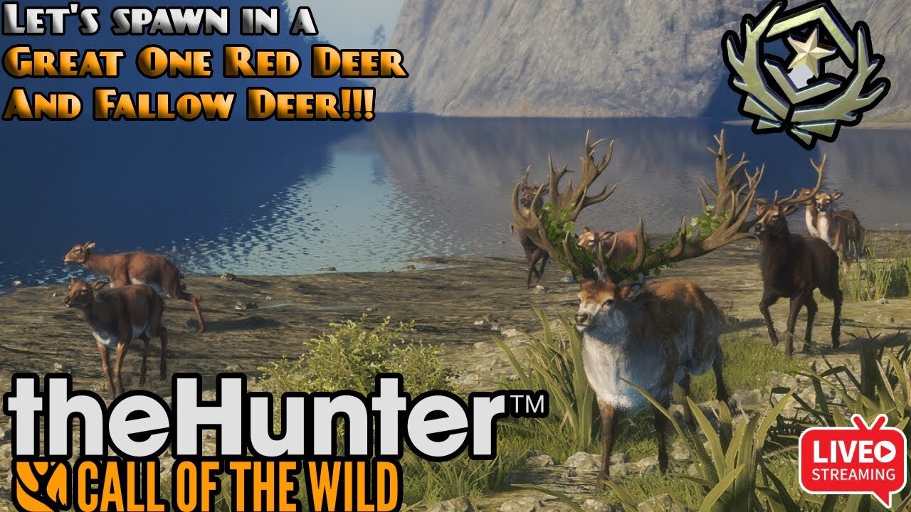 (PRERECORDED LIVE STREAM) Let's kill all of these LEVEL 9's and spawn in a Great One Red Deer! #cotw
