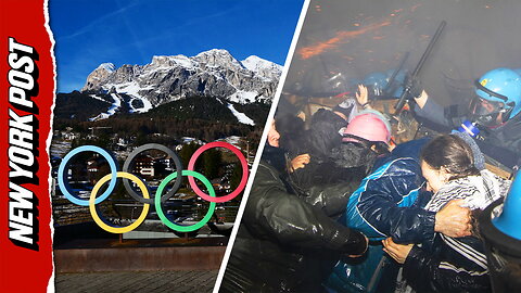 Over 100 protesters in Milan shoot flares, firecrackers and smoke bombs at police