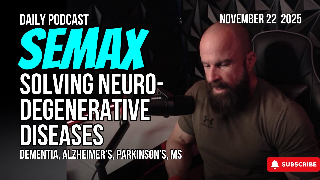 Semax and Reversing Cognitive Decline (Dementia etc) - Dr Trevor Bachmeyer