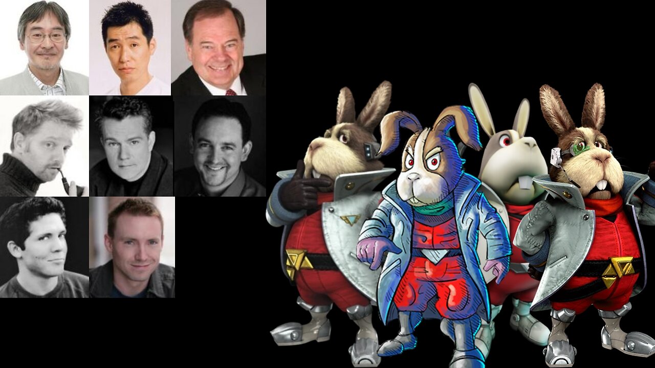 Video Game Voice Comparison- Peppy Hare (Star Fox)