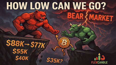 How LOW Will Bitcoin Fall? 🔥 Bear Market Targets Revealed! EP. 214