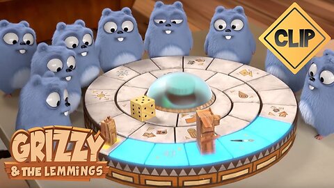 Grizzy & the Lemmings play the Jumanji game- Grizzy & the Lemmings