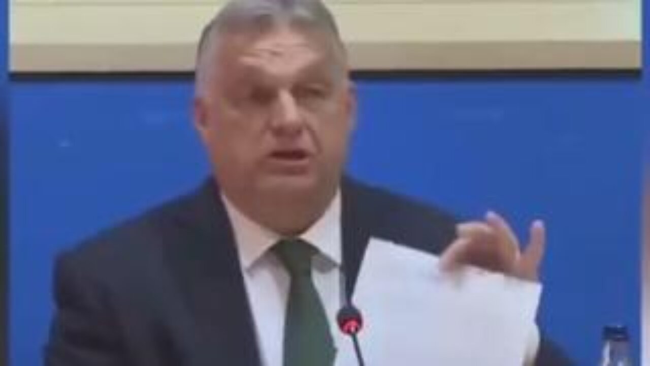 Hungarian PM Viktor Orbán exposes George Soros' 2015 plan to flood the EU