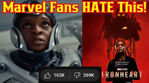 Marvel Fans HATE New Ironheart Series Trailer! Ironman Reboot Fails To Land In The MCU