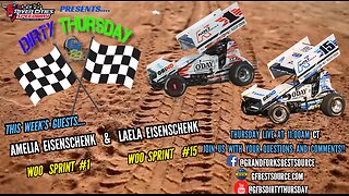 RCS DIRTY THURSDAY - with World of Outlaws Sprint Drivers Amelia & Laela Eisenschenk
