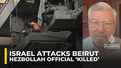 Israel attacks Lebanon’s capital, says top Hezbollah official ‘eliminated’