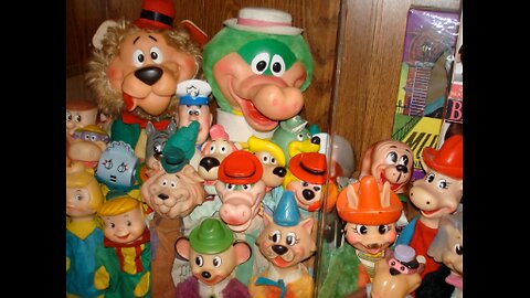 rare never seen before footage of a Hanna Barbera toy collection Feb 1 2009