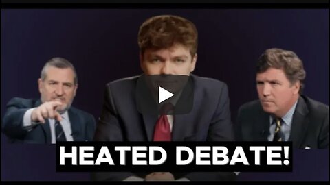 Nick Fuentes reacts to Ted Cruz debating dispensationalism with Tucker Carlson