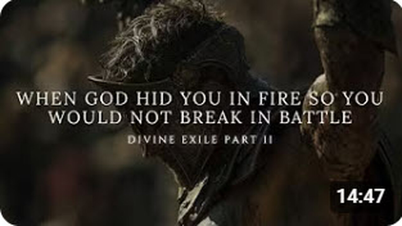 GOD FORGED YOU in FIRE, SO YOU WON'T BREAK in BATTLE!