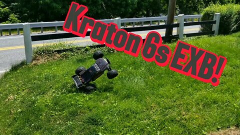 Kraton 6s EXB Epic Backflips! And I Broke It!