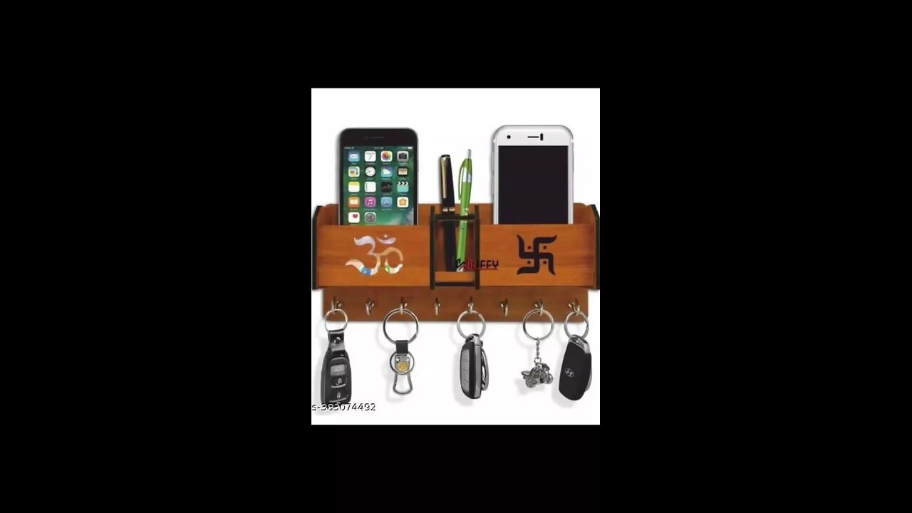 Elegant Wooden Keyholder | Minimal & Stylish Wall Décor"