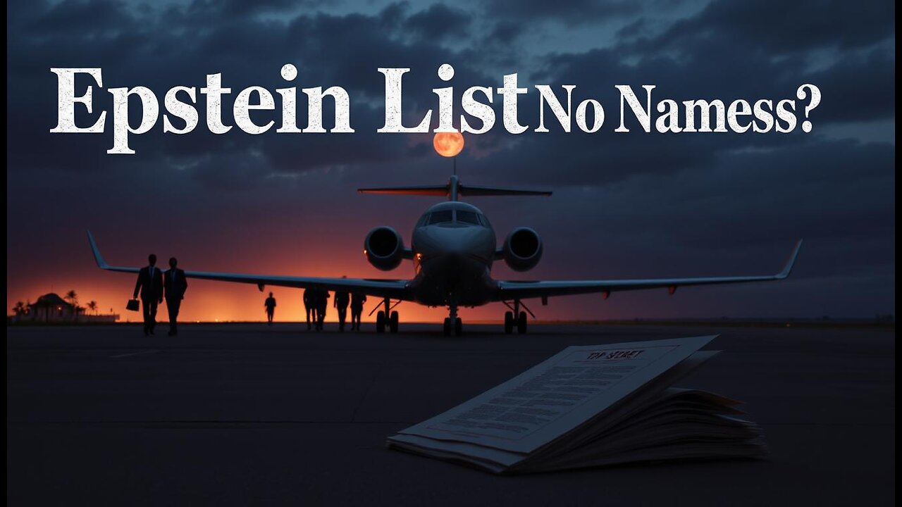 Epstein List: Release Or Burn? 👧