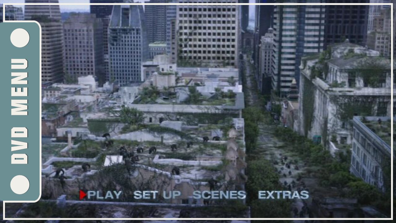Dawn of the Planet of the Apes - DVD Menu
