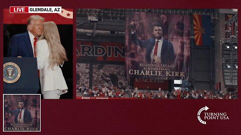 The final moments of Charlie Kirk's memorial * September 21, 2025