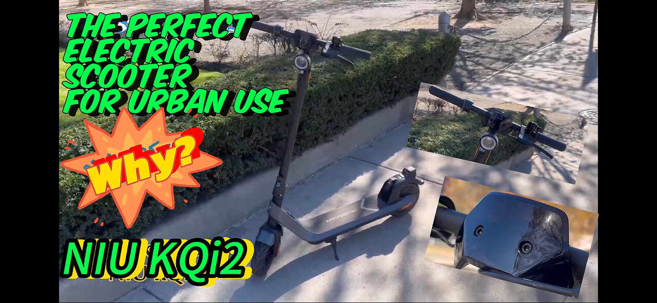 NIU KQi2 Electric Scooter – Visual Review + City Ride