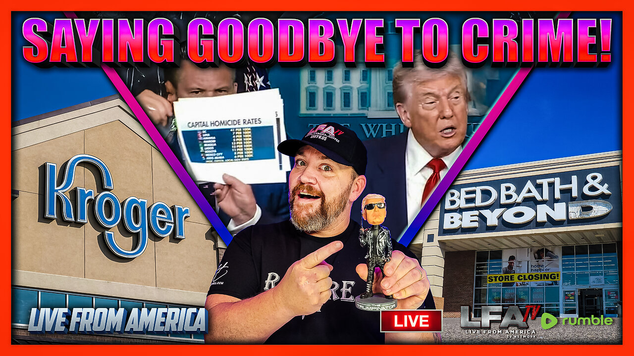 SAYING GOODBYE TO CRIME! | LIVE FROM AMERICA 8.21.25 11AM