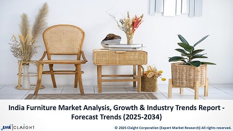 India Furniture Industry Outlook 2025–2034 | Market Insights & Analysis