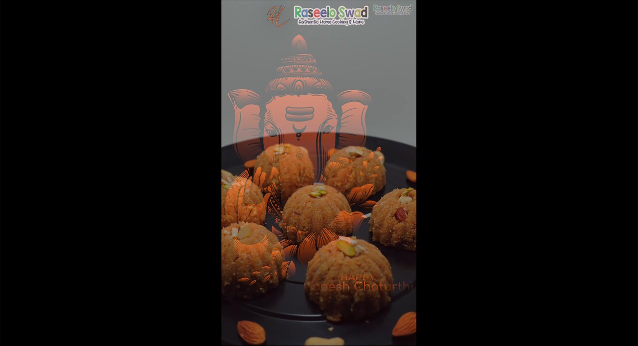 raseelo swad wishes you happy Ganesh chaturthi #churmaladdu #kalakand #coconut #khajoor #boondiladoo