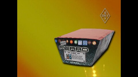 BKV - Ferro - 20 Line 10 - 500 Gram Vuurwerk Cake