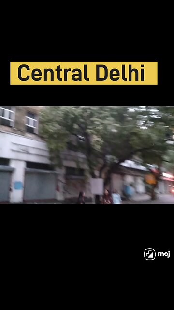 Embrace the monsoon magic, wet roads, and urban charm! #DelhiRain #MonsoonVibes #CentralDelhi