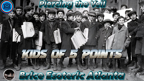 The kids of 5 Points with Brice Watson from Esoteric Atlanta