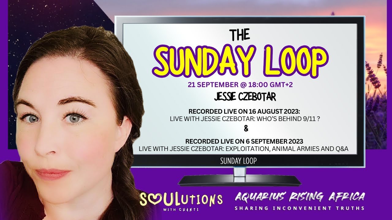 008 | Sunday Loop: From 9/11 to Animal Armies – Jessie Czebotar Reveals What’s Hidden (September 2025)