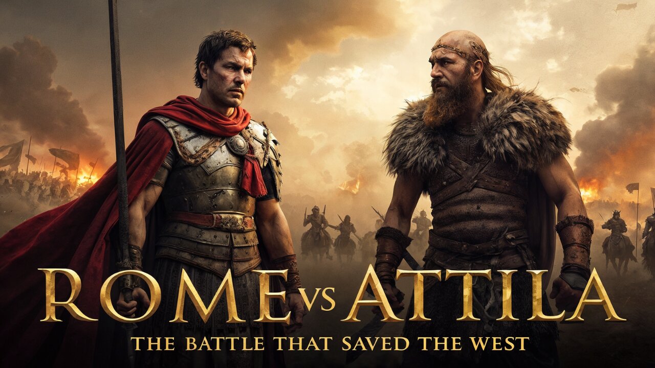 Rome vs Attila: The Battle That Saved the West