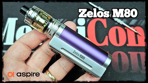 Zelos M80 kit by Aspire "Ελληνική Παρουσίαση" “Greek review“
