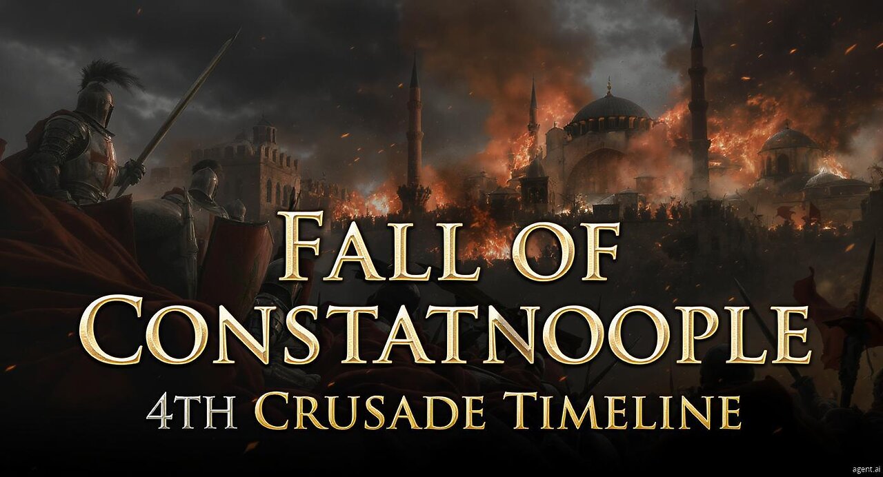 4th Crusade: Timeline, Key Events & Fall of Constantinople | Medieval History Explained