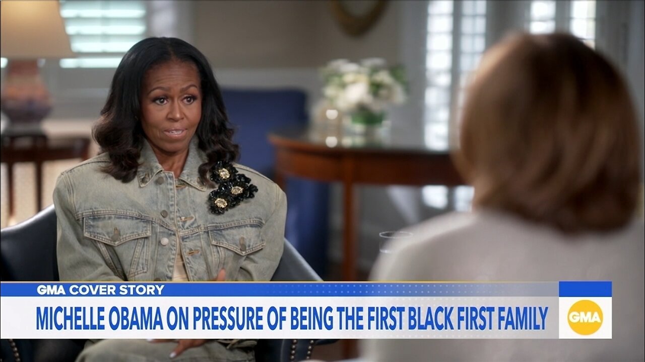 Michelle Obama Claims America Didn't Show Her Family Grace Because They Were Black