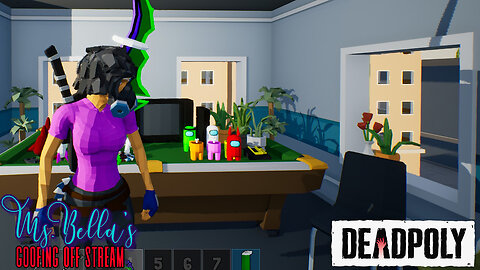 Decorating My Base and Killing Zombies in Deadpoly