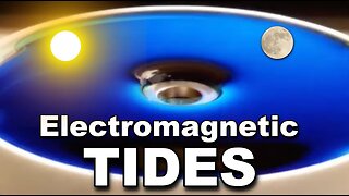 Tides are electromagnetic on our Flat Earth