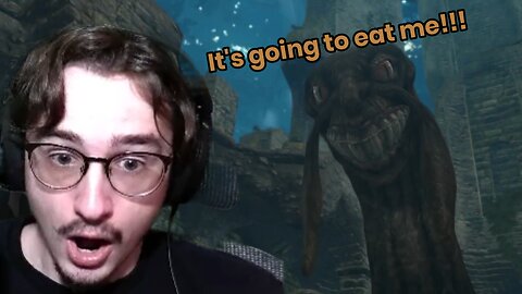 Making a questionable friend in Dark Souls!