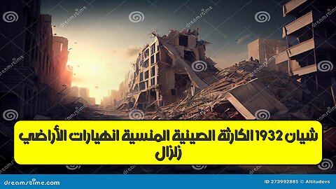 زلزال شيان 1932: الكارثة الصينية المنسية انهيارات الأراضي #زلازل #الصين #تاريخ