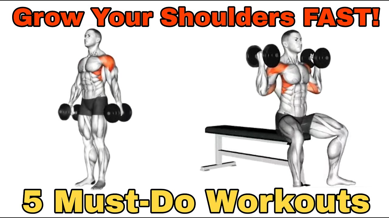 5 Best Shoulder Workouts for Mass