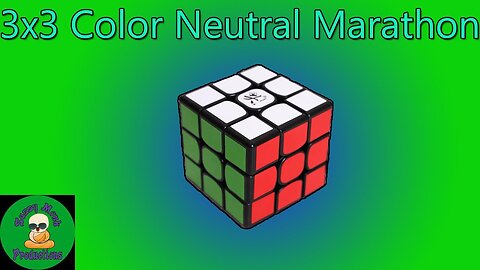 3x3 Color Neutral Marathon
