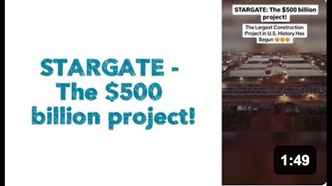 STARGATE: The $500 billion project!